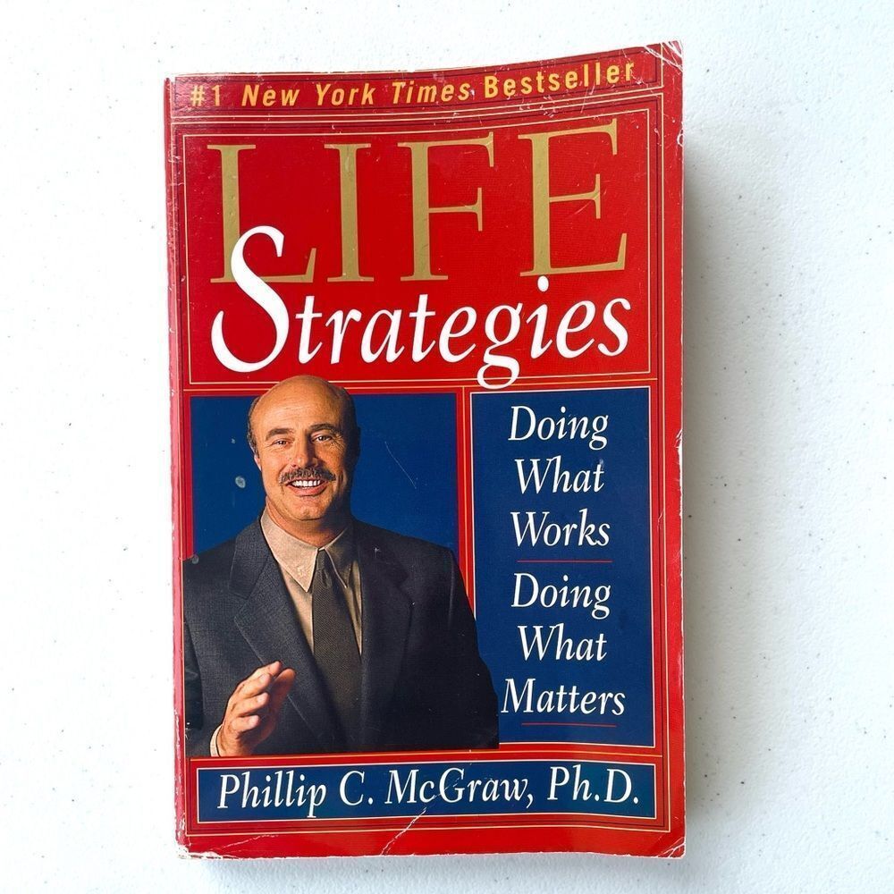 Life Strategies Phillip C. McGraw Paperback Self Help Book 1999